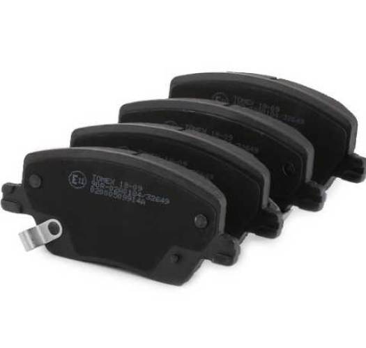 VALEO ON BALATA FIAT EGEA 16 1.0 1.3 MTJ 1.4 1.6 1.6D K:19 mm G:133 mm Y:58.5 mm KÜÇÜK TİP OEM: 77367910-77367628 - VALEO 9001430 kodlu oto yedek parça görseli