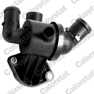 VERNET TERMOSTAT KOMPLE 87C CADDY GOLF JETTA PASSAT TIGUAN LEON OCTAVIA A3 2.0 TDI CFFA CFFB CFGB CLLA 03L121111AE OEM: 03L121111AE - VERNET TH7180.87J kodlu oto yedek parça görseli