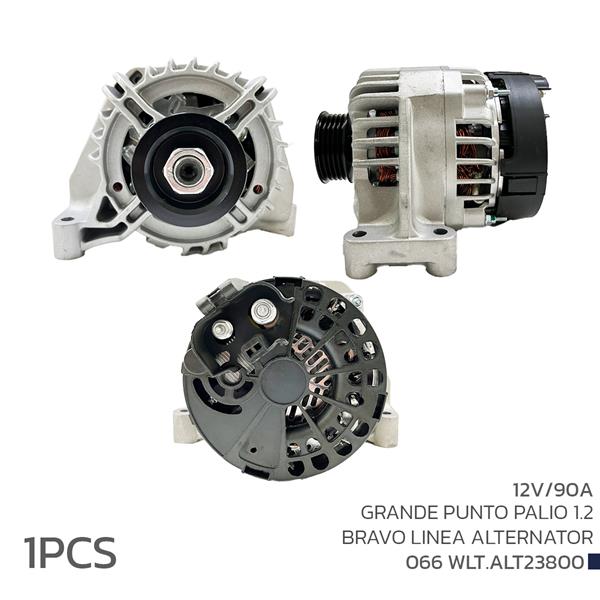 VOLTECH ALTERNATÖR 12V 90A GRANDE PUNTO PALIO 1.2 BRAVO LINEA 51709131-51714791-51859038 OEM: 51709131-51714791-51859038 - VOLTECH 066WLT.ALT23800 kodlu oto yedek parça görseli