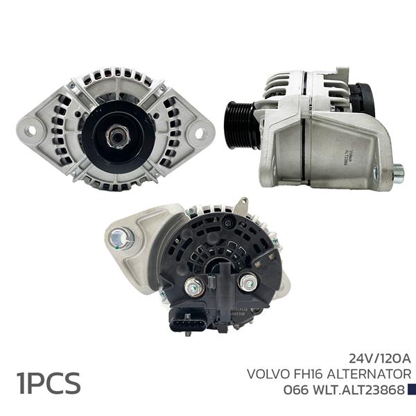 VOLTECH ALTERNATÖR 24V 120A VOLVO FH16 124655021 OEM: 124655021 - VOLTECH 066WLT.ALT23868 kodlu oto yedek parça görseli