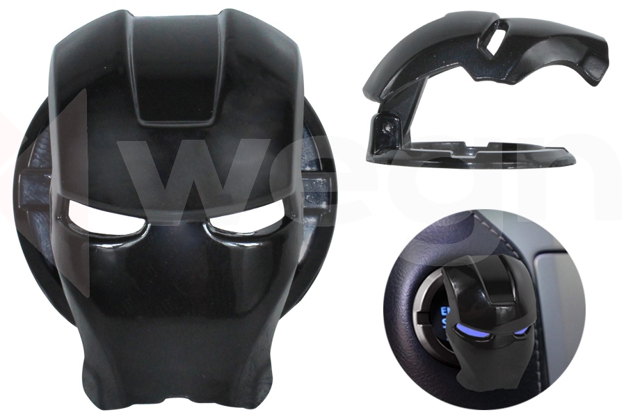 WEGNA IRON MAN START STOP KORUYUCU KAPAK SİYAH AKSESUAR OEM: AKSESUAR - WEGNA AC01-003 kodlu oto yedek parça görseli