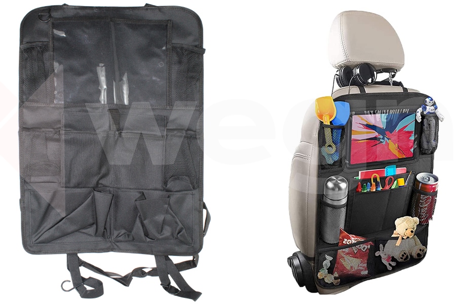 WEGNA ARAÇ İÇİ KOLTUK ARKASI ORGANİZERİ TABLET TUTUCU OEM: AKSESUAR - WEGNA AC01-010 kodlu oto yedek parça görseli