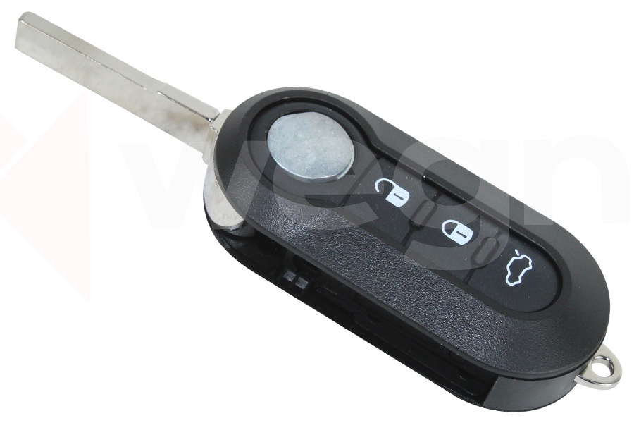 WEGNA KONTAK ANAHTAR KUMANDA KORUYUCU KILIF SİLİKON FIAT DOBLO DUCATO PUNTO FIORINO 3 BUTONLU SİYAH AKSESUAR OEM: AKSESUAR - WEGNA AC01-011 kodlu oto yedek parça görseli