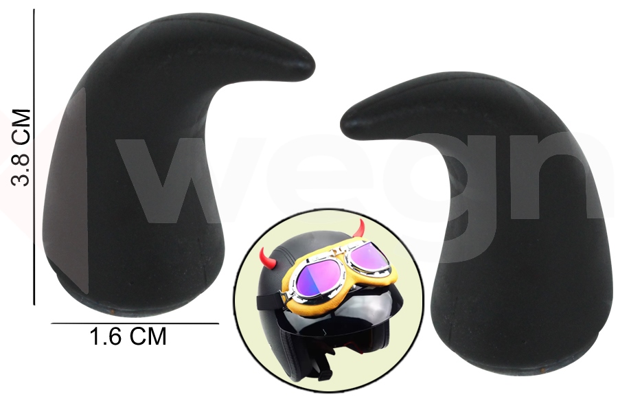 WEGNA DİREKSİYON VE KASK ÜSTÜNE TAKILAN BOYNUZ APARATI SİYAH AKSESUAR OEM: AKSESUAR - WEGNA AC01-021 kodlu oto yedek parça görseli