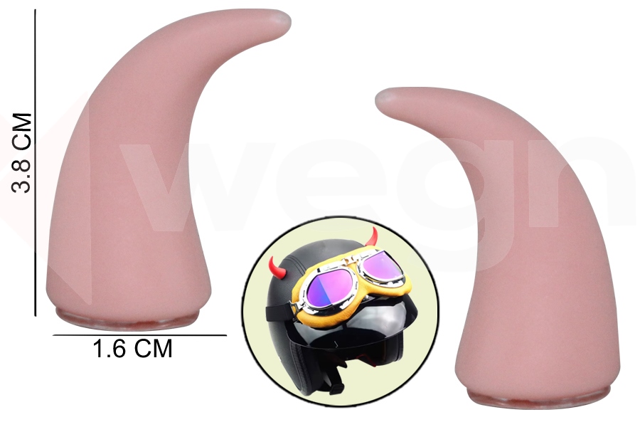 WEGNA DİREKSİYON VE KASK ÜSTÜNE TAKILAN BOYNUZ APARATI PEMBE AKSESUAR OEM: AKSESUAR - WEGNA AC01-022 kodlu oto yedek parça görseli