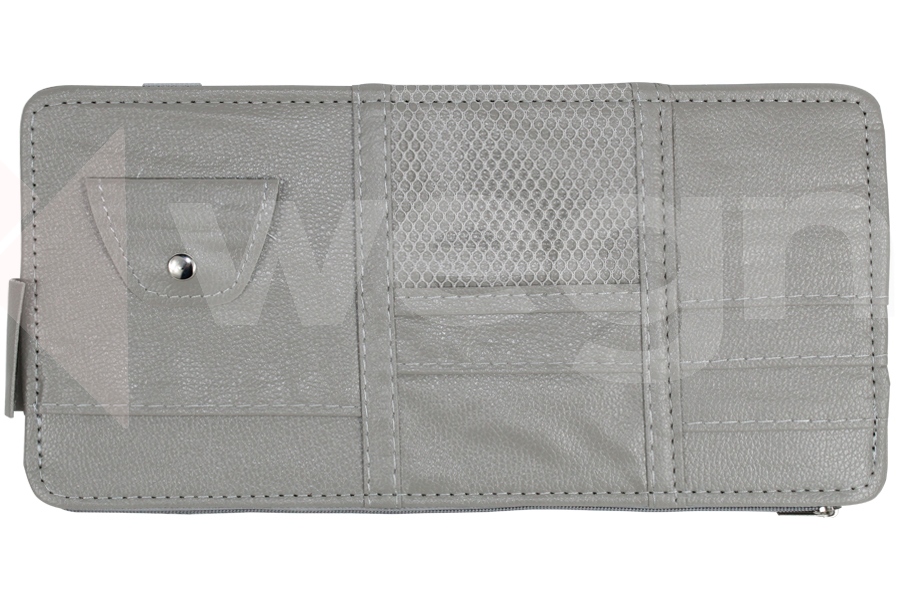 WEGNA ARAÇ İÇİ GÜNEŞLİK ORGANİZERİ KILIFI GRİ OEM: AKSESUAR - WEGNA AC01-032 kodlu oto yedek parça görseli