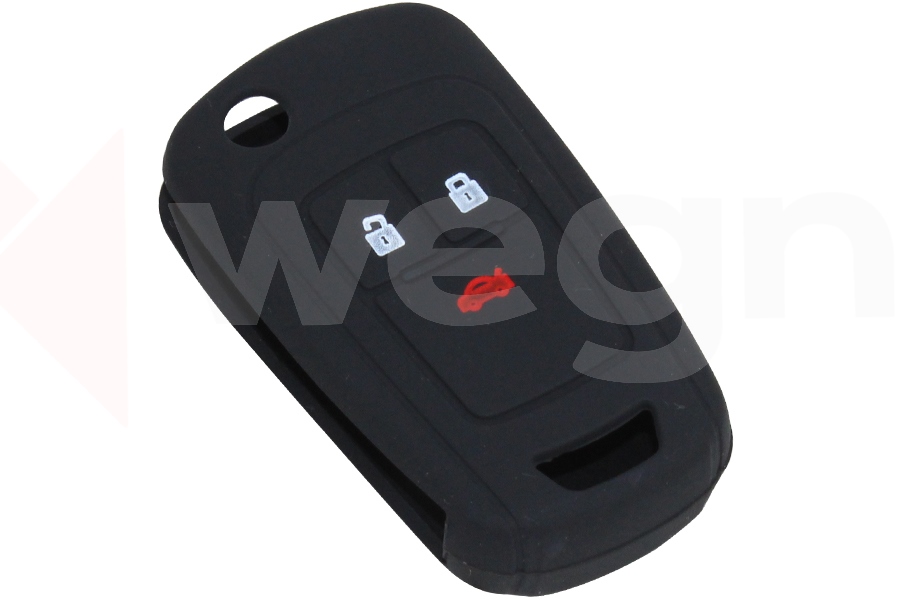 WEGNA KONTAK ANAHTAR KUMANDA KORUYUCU KILIF SİLİKON SİYAH CHEVROLET CRUZE-AVEO OEM: AKSESUAR - WEGNA AC01-037 kodlu oto yedek parça görseli