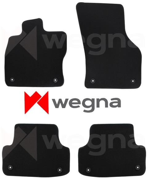 WEGNA HALI PASPAS SİYAH AUDI A3 2013-2020 PASPAS OEM: PASPAS - WEGNA MAT003 kodlu oto yedek parça görseli