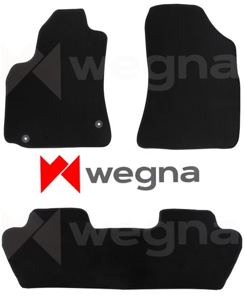 WEGNA HALI PASPAS SİYAH CITROEN BERLİNGO 2008-2018 OEM: PASPAS - WEGNA MAT030 kodlu oto yedek parça görseli