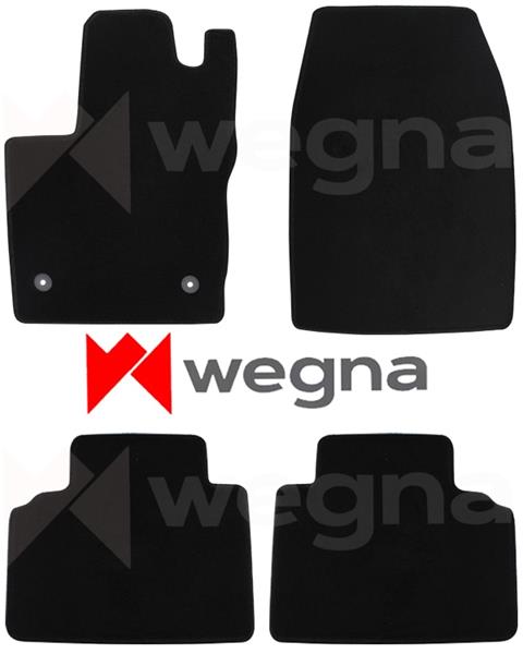 WEGNA HALI PASPAS SİYAH FORD FIESTA 2018 > OEM: PASPAS - WEGNA MAT061 kodlu oto yedek parça görseli