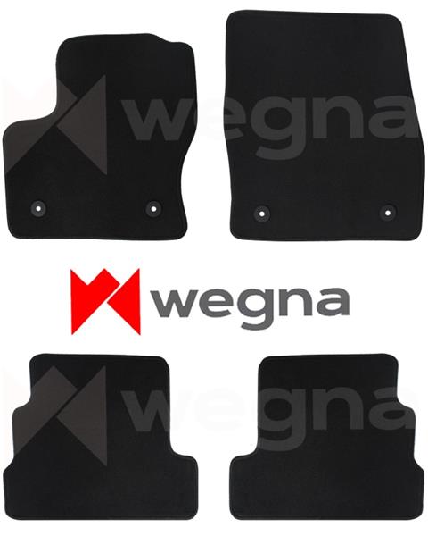 WEGNA HALI PASPAS SİYAH FORD KUGA 2012-2019 OEM: PASPAS - WEGNA MAT063 kodlu oto yedek parça görseli
