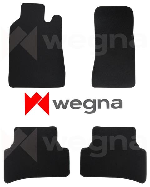 WEGNA HALI PASPAS SİYAH MERCEDES C SERİSİ W203 2000-2007 PASPAS OEM: PASPAS - WEGNA MAT106 kodlu oto yedek parça görseli