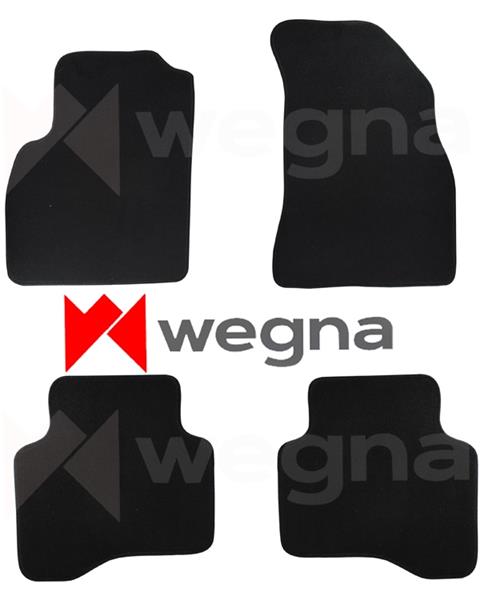 WEGNA HALI PASPAS SİYAH PEUGEOT BIPPER 2008-2017 PASPAS OEM: PASPAS - WEGNA MAT132 kodlu oto yedek parça görseli