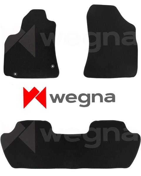 WEGNA HALI PASPAS SİYAH PEUGEOT PARTNER TEPE 110 HP 2008-2018 PASPAS OEM: PASPAS - WEGNA MAT134 kodlu oto yedek parça görseli