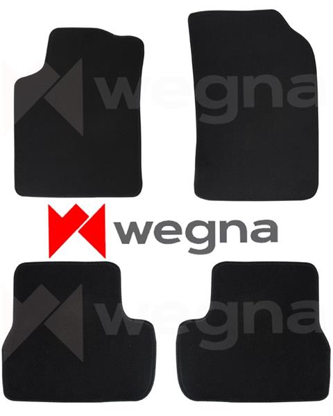 WEGNA HALI PASPAS SİYAH PEUGEOT 208 2012-2019 PASPAS OEM: PASPAS - WEGNA MAT140 kodlu oto yedek parça görseli