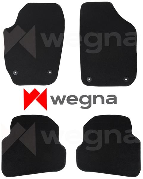 WEGNA HALI PASPAS SİYAH SKODA FABIA 1 1999-2007 PASPAS OEM: PASPAS - WEGNA MAT157 kodlu oto yedek parça görseli