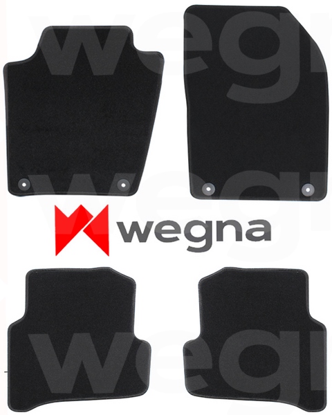 WEGNA HALI PASPAS SİYAH SKODA FABIA 3 2014-2021 OEM: PASPAS - WEGNA MAT159 kodlu oto yedek parça görseli