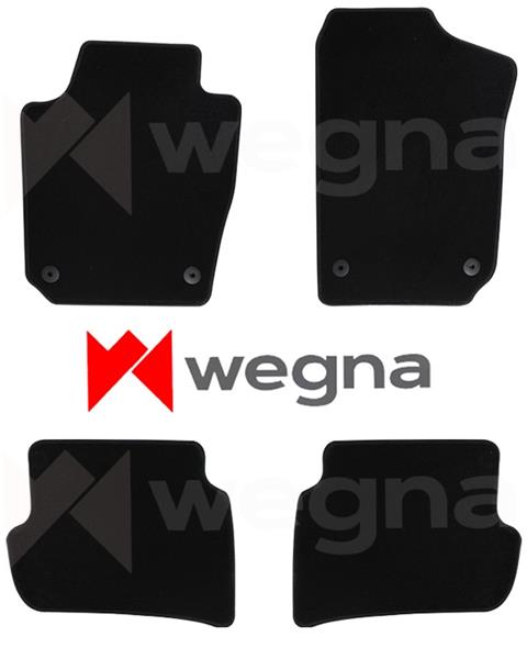 WEGNA HALI PASPAS SİYAH SEAT IBIZA 2017 OEM: PASPAS - WEGNA MAT168 kodlu oto yedek parça görseli