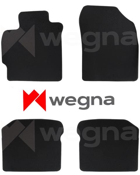 WEGNA HALI PASPAS SİYAH TOYOTA COROLLA 2007-2013 PASPAS OEM: PASPAS - WEGNA MAT174 kodlu oto yedek parça görseli