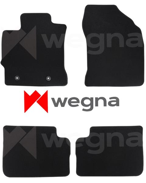 WEGNA HALI PASPAS SİYAH TOYOTA AURIS 2013 PASPAS OEM: PASPAS - WEGNA MAT177 kodlu oto yedek parça görseli