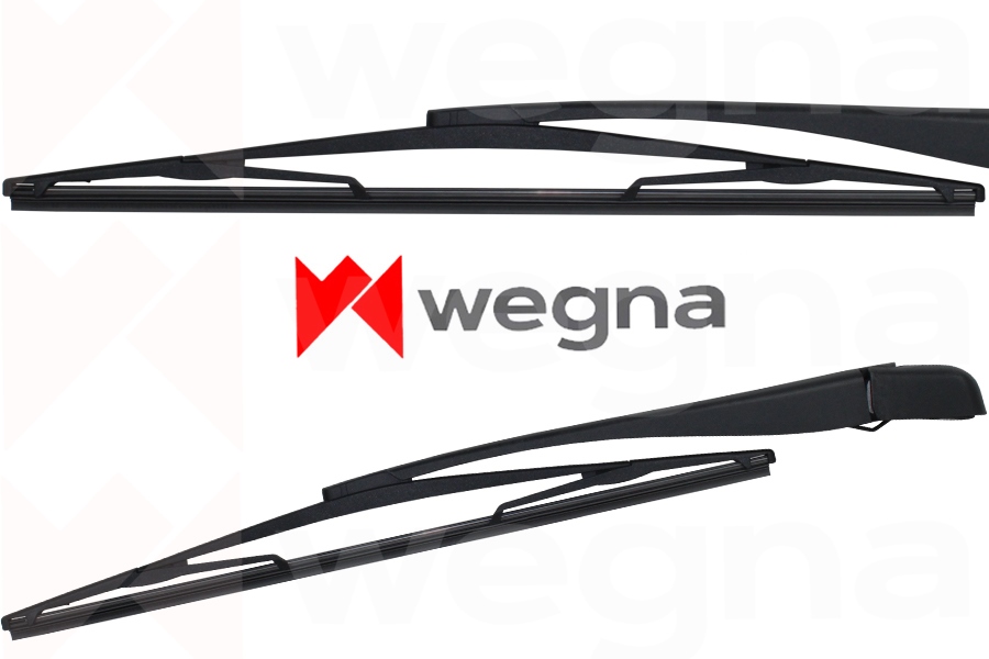 WEGNA SİLECEK KOLU SÜPÜRGELİ KOMPLE ARKA 405mm SANDERO I 08 15 OEM: 7701042368 - WEGNA SL0019 kodlu oto yedek parça görseli