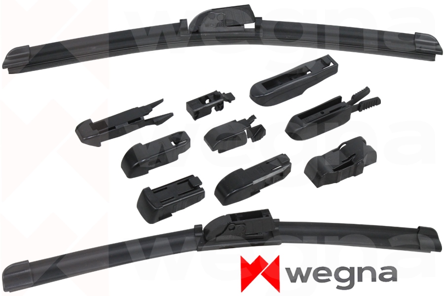 WEGNA SİLECEK 380mm 9 APARATLI MUZ BANANA TİP KOLİ ADEDİ 25 Lİ - WEGNA SL0040 kodlu oto yedek parça görseli