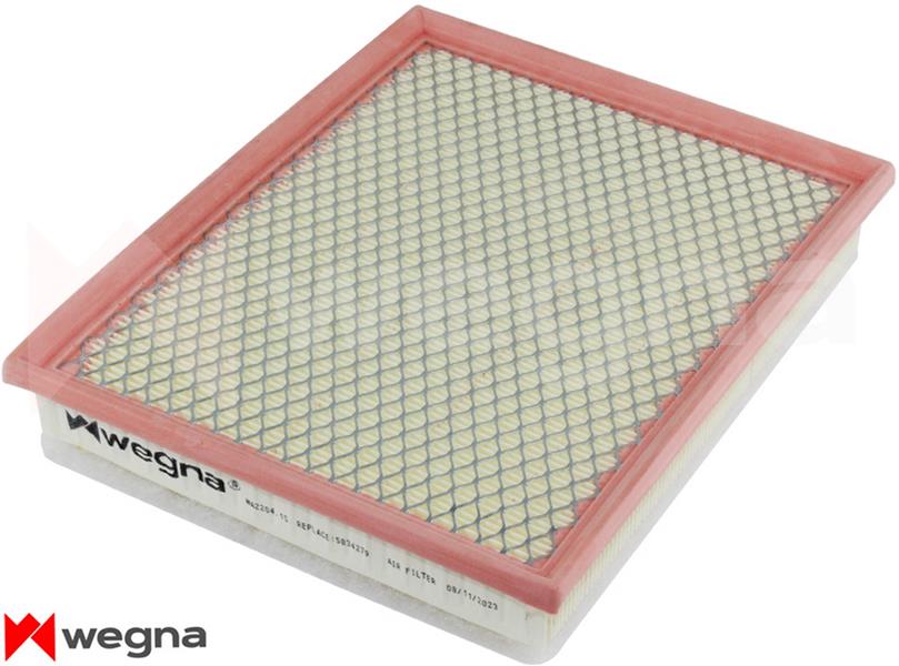 WEGNA HAVA FİLTRESİ OPEL ASTRA H 04>10 ZAFIRA B 08>15 1.9 CDTI TELLİ VE SÜNGERLİ OEM: 93192882-93183389-5834279-5834040 - WEGNA WA2204.1S kodlu oto yedek parça görseli