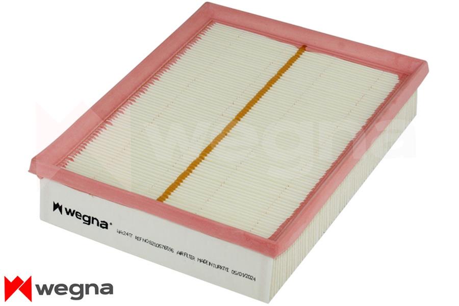 WEGNA HAVA FİLTRESİ LGN III 1.5 DCI K9K 780 10/07 -LGN III 2.0 DCI 10/07 C 25109/1 8200602361 OEM: 8200602361 - WEGNA WA2417 kodlu oto yedek parça görseli