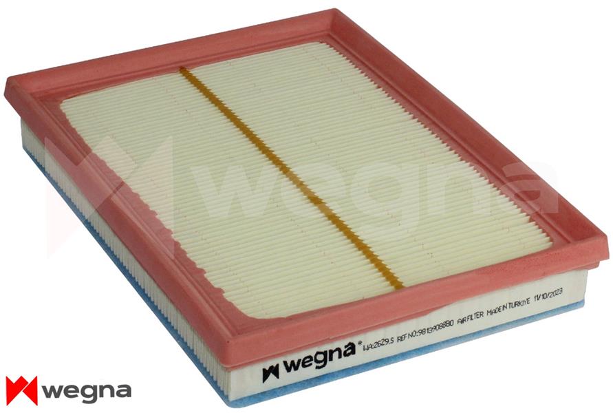 WEGNA HAVA FİLTRESİ ASTRA L 21 CORSA F-COMBO E 19 GRANDLAND-CROSSLAND 18 VIVARO C-ZAFIRA LIFE 19 208-301 308-3008 17 508-5008 18 EXPERT-PARTNER-BERLINGO-JUMPY III-C3-C4 18 PROACE 18 FIAT DOBLO 23 1.5 HDI 9813908880-39192256-SU001A7906 OEM: 9813908880-39192256-SU001A7906 - WEGNA WA2629.S kodlu oto yedek parça görseli