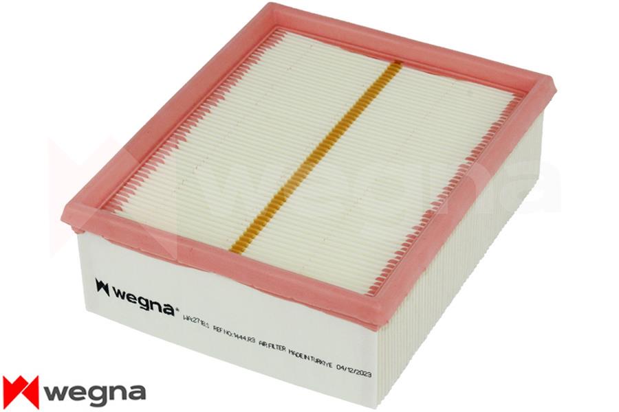 WEGNA HAVA FİLTRESİ SÜNGERLİ P206 1.4İ-1.6 16V-2.0 HDİ 98 SARA 2.0 HDİ 99 C 21116/1 1444.R3-1444.QE-1441.R1-1444.TF OEM: 1444.R3-1444.QE-1441.R1-1444.TF - WEGNA WA2718.S kodlu oto yedek parça görseli