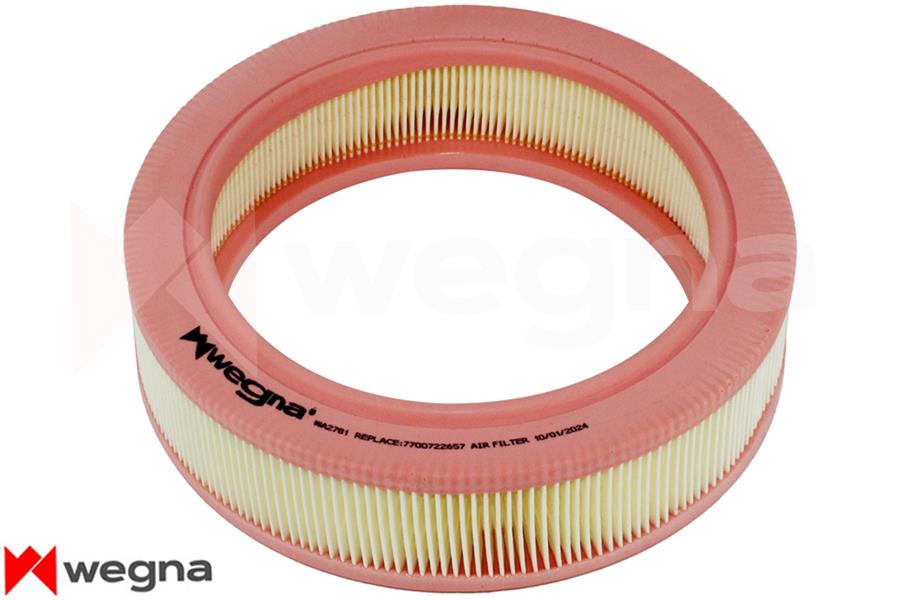 WEGNA HAVA FİLTRESİ R9-R11-R19 1.4 7700722657-7701349530-7701027195 OEM: 7700722657-7701349530-7701027195 - WEGNA WA2781 kodlu oto yedek parça görseli