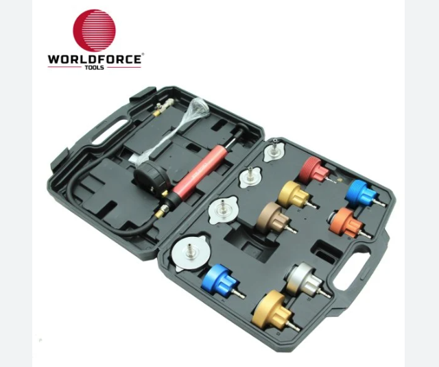 WORLDFORCE RADYATÖR TEST KİTİ 14 PARÇA 0-2.5BAR  - WORLDFORCE 11002 kodlu oto yedek parça görseli