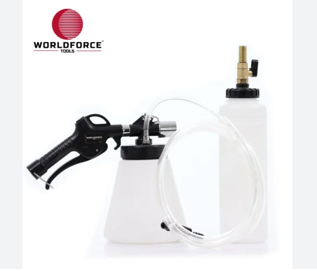 WORLDFORCE FREN HİDROLİĞİ DEĞİŞTİRME VE HAVA ALMA TAKIMI PNÖMATİK  - WORLDFORCE 11006 kodlu oto yedek parça görseli