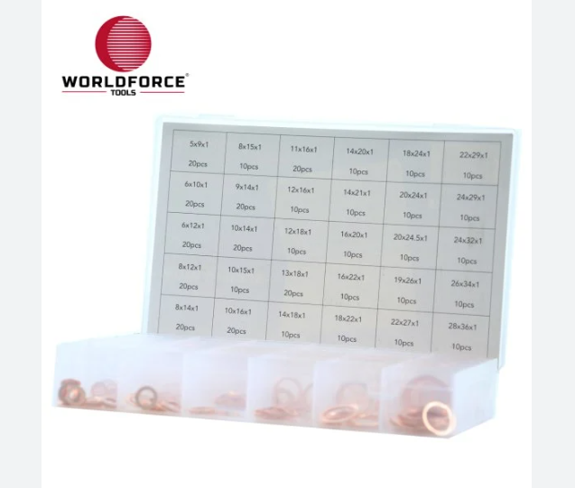 WORLDFORCE BAKIR PUL SETİ 400 PARÇA  - WORLDFORCE 11081 kodlu oto yedek parça görseli