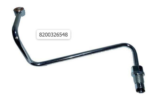 YAPAR TURBO BASINÇ YAĞLAMA BORUSU ORİNGİ CLİO II KANGO II LOGAN MEGANE FLUENCE SCENİC MODUS SANDERO 1.5 OEM: 8200326548 - YAPAR 8200326548Y kodlu oto yedek parça görseli