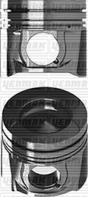 YENMAK PISTON SEKMAN STD 85.01MM MASTER MOVANO III 2.3 CDI CDTI 10 M9T676 Euro5 120A17400R-120A11957R OEM: 120A17400R-120A11957R - YENMAK 31-04187-000 kodlu oto yedek parça görseli