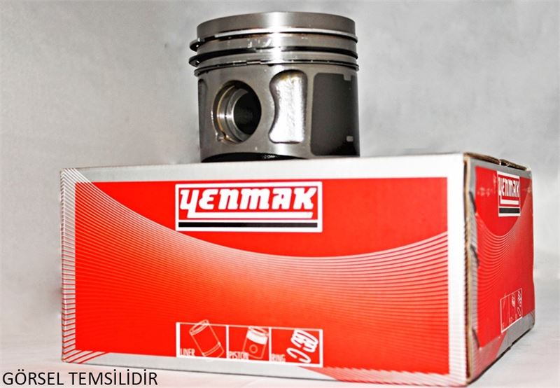 YENMAK MOTOR PİSTON SEGMAN DOBLO-FİORİNO-GRANDE PUNTO-ASTRA 1.3 CDTI 16V 0.20 KISA Euro5 69.60 mm  - YENMAK 31-04289-001 kodlu oto yedek parça görseli
