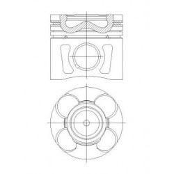 YENMAK MOTOR PİSTON SEGMAN DOBLO-FİORİNO- LINEA-GRANDE PUNTO-ASTRA 1.3 CDTI 16V 0.40 Euro5 69.60 mm 4289040 OEM: 4289040 - YENMAK 31-04289-040 kodlu oto yedek parça görseli