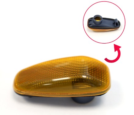 YTT CAMURLUK SINYALI MERCEDES C208 A208 W210 W638 B901 B904 SARI A2108200921 OEM: A2108200921 - YTT 14448 kodlu oto yedek parça görseli