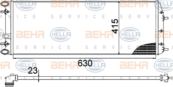 102222274 YAĞ SOĞUTUCUSU BORA-CADDY-GOLF4/5-JETTA-PASSAT-POLO-A3-LEON-CRAFTER-T5 1.4-1.9-2.5 TDI KALIN TİP 028117021B-028117021K-028117021L