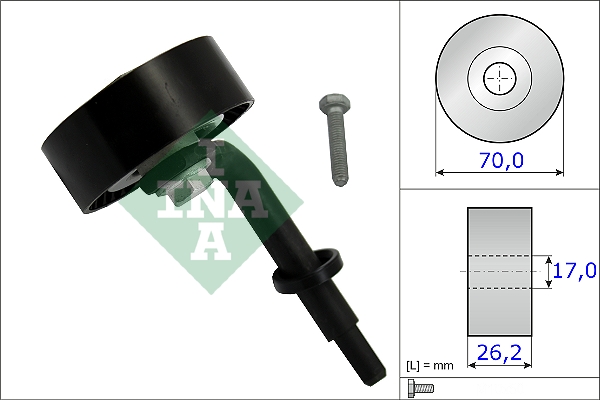 102980708 531051510 TRİGER GERGİ RULMANI VOLVO C30 D5 06 C70 D5 06 S40 2.4 D5 06 S60 2.4D5 01 S80 2.4D D5 8658339-30638278-30677134-30731774