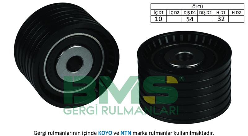 118362038 V KAYIS GERGI RULMANI BMW E36 E46 E39 E53 Z3 Z4 11287841228