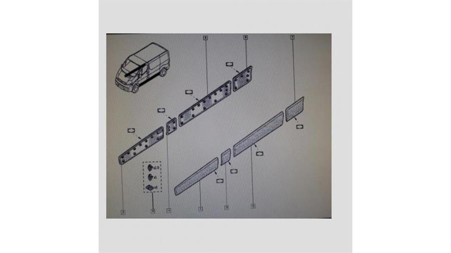 120681697 ÇAMURLUK DAVLUMBAZI ÖN SOL ÖN KISIM MASTER III-OPEL MOVANO 10 638410003R