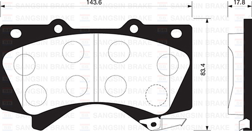 132884213 ÖN FREN BALATA TOYOTA YARIS 1.3L 2NZ-FE NCP10 japon üretim 99-02 abs li araçlar için 0446517101-0446552011-0446517140