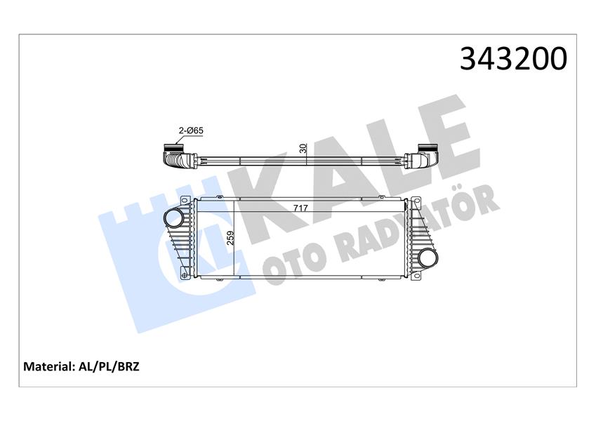 156069864 TURBOSARJ RADYATORU MERCEDES VITO W638 97 03 A6385012901