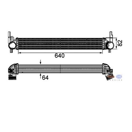 215424365 YAĞ SOĞUTUCUSU TRANSPORTER T5 - TOUAREG 2.5 TDI 2004-2010 130PS 070117021D