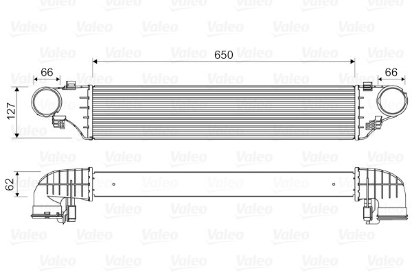 220775218 x RADYATÖR CLASSIC FIAT SEICENTO 1.1 98-10 23x285x450 AC /- 46558704