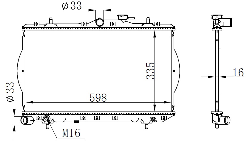 221958768 RADYATÖR M131 EM-YM 470x292x34 2 SIRA AL PL SİSTEM 850080770-5953475-85005296