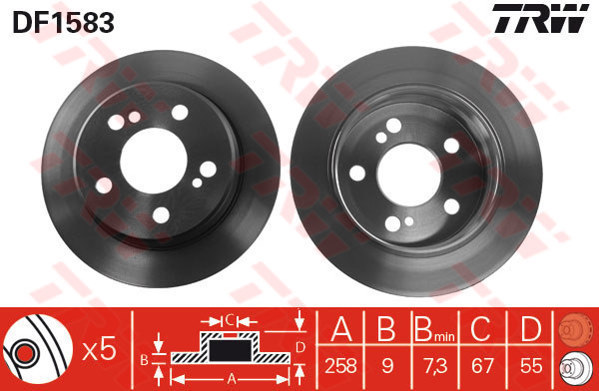 294538170 ON FREN DISKI FIAT DOBLO 01 ALBEA YM PUNTO 01 BRAVA-BRAVO 06 1.3MTJ