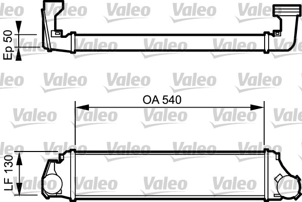 295334030 TURBO RADYATÖRÜ INTERCOOLER BERLINGO 04 C4 04 P308 07 PARTNER 04 1.6HDI AL/PL/BRZ 300x147x76 0384.L4